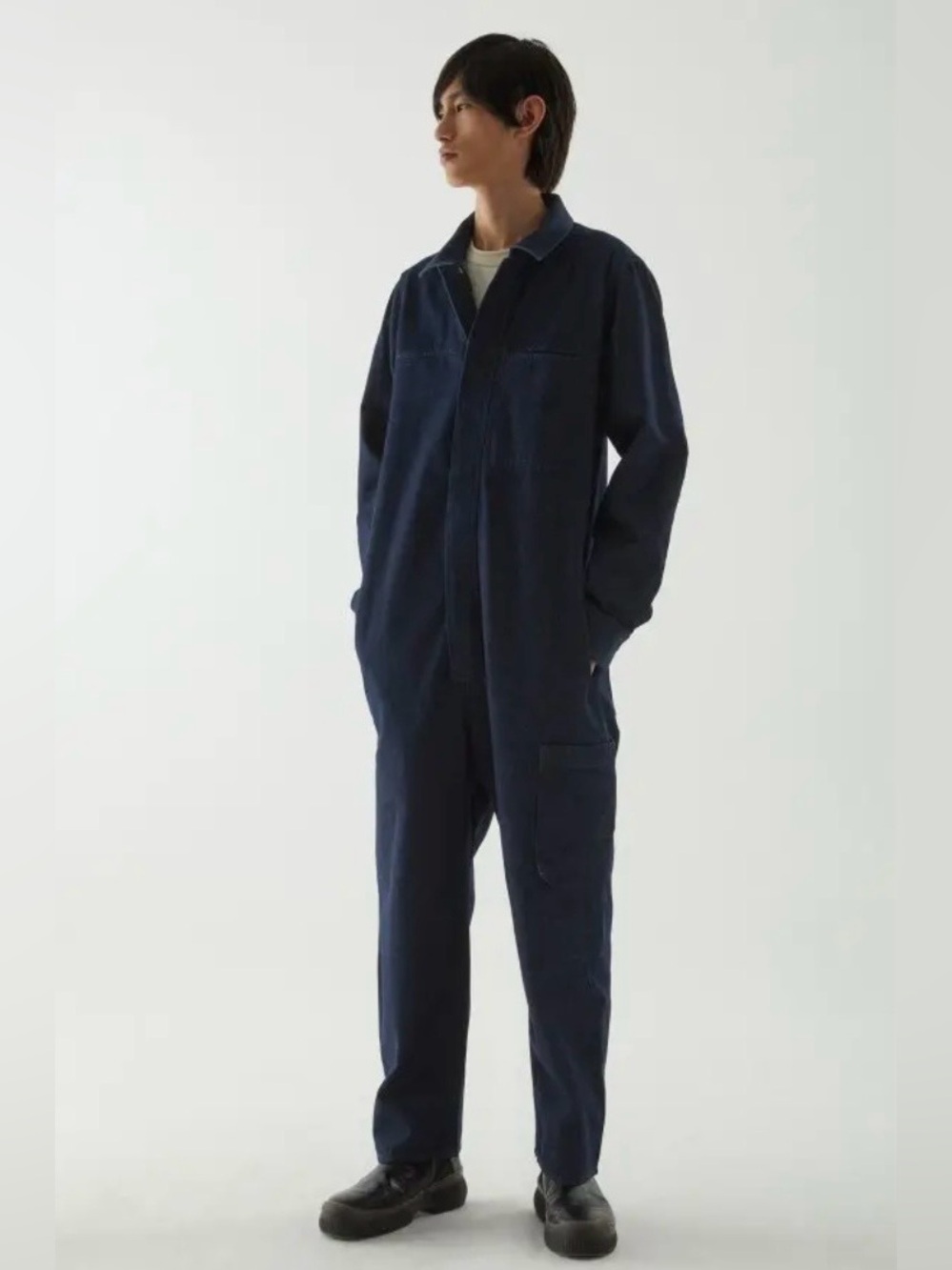COS Relaxed Fit Boiler Suit Zip Up XS